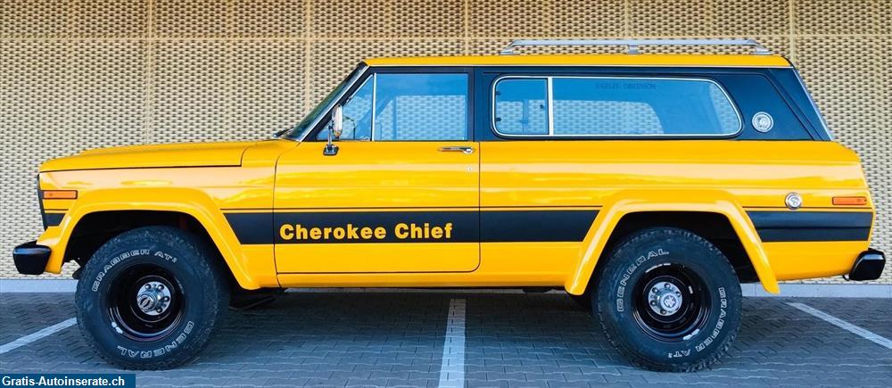 Bild 2: Oldtimer Jeep Cherokee 5.9 V8 Chief Geländewagen