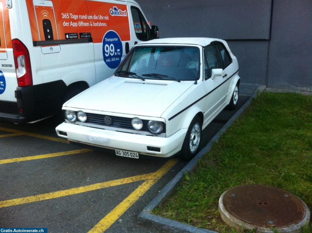 Occasion VW Golf 1 Cabrio Karmann Cabrio