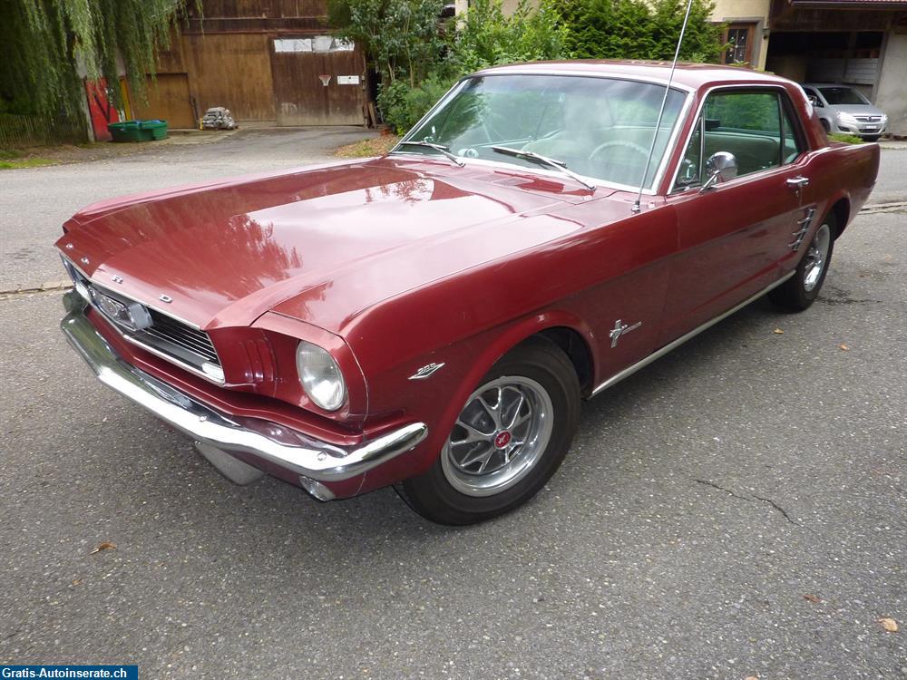 Oldtimer Ford Mustang 4.7 Liter, V8 289 cid Coupé