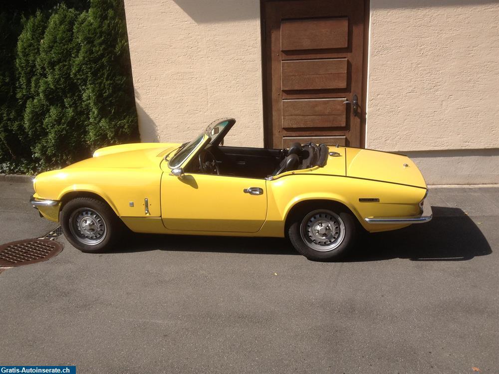 Vorführwagen Triumph Spitfire MK IV Cabrio