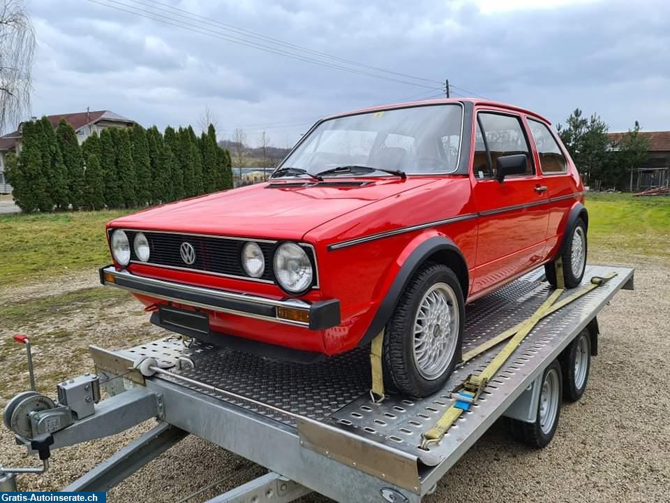 Oldtimer VW Golf 1 Limousine