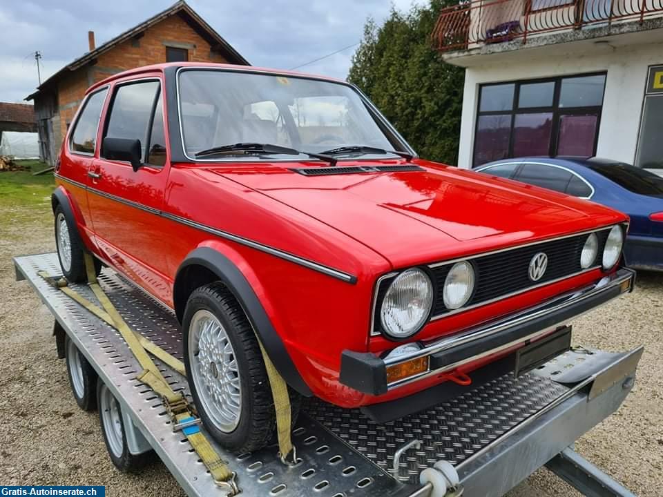 Bild 3: Oldtimer VW Golf 1 Limousine