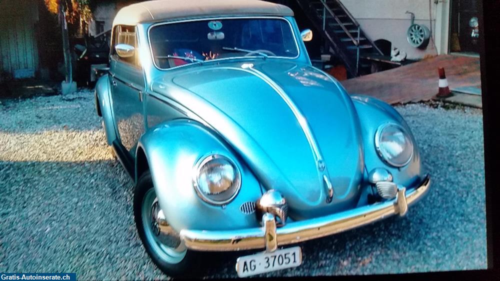 Bild 1: Oldtimer VW Käfer Cabrio