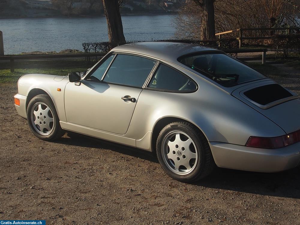 Oldtimer Porsche 911 Carrera 4, Motor revidiert Coupé