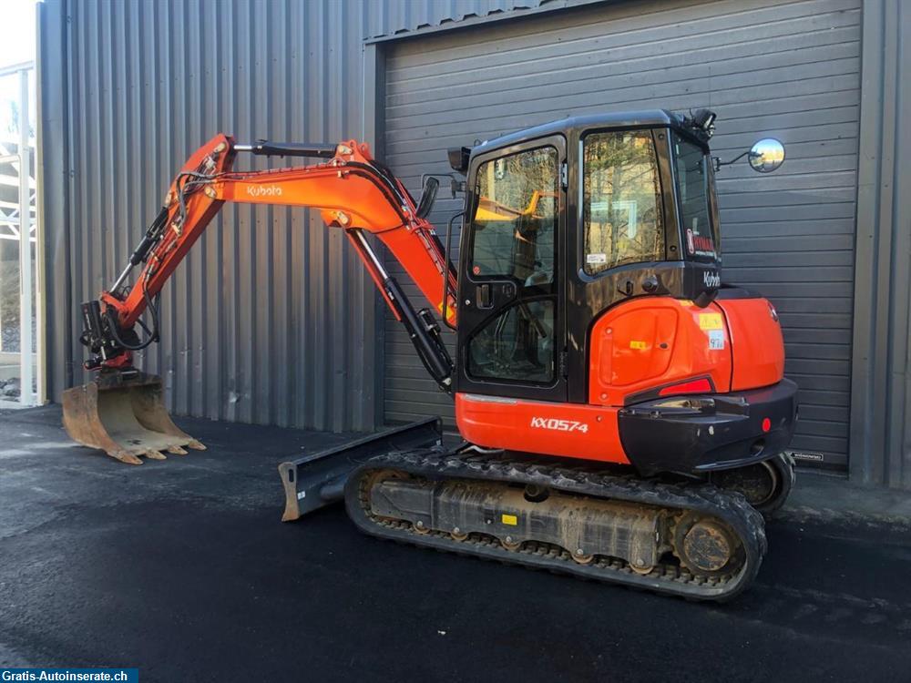 Bild 4: Occasion Mini Kubota KX057-4 LKW