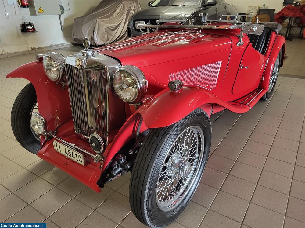 Oldtimer Mg TC Cabrio