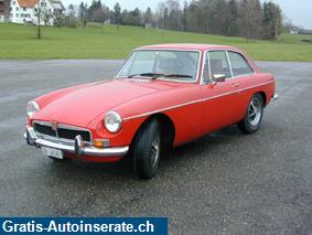 Oldtimer Mg MGB GT Coupé