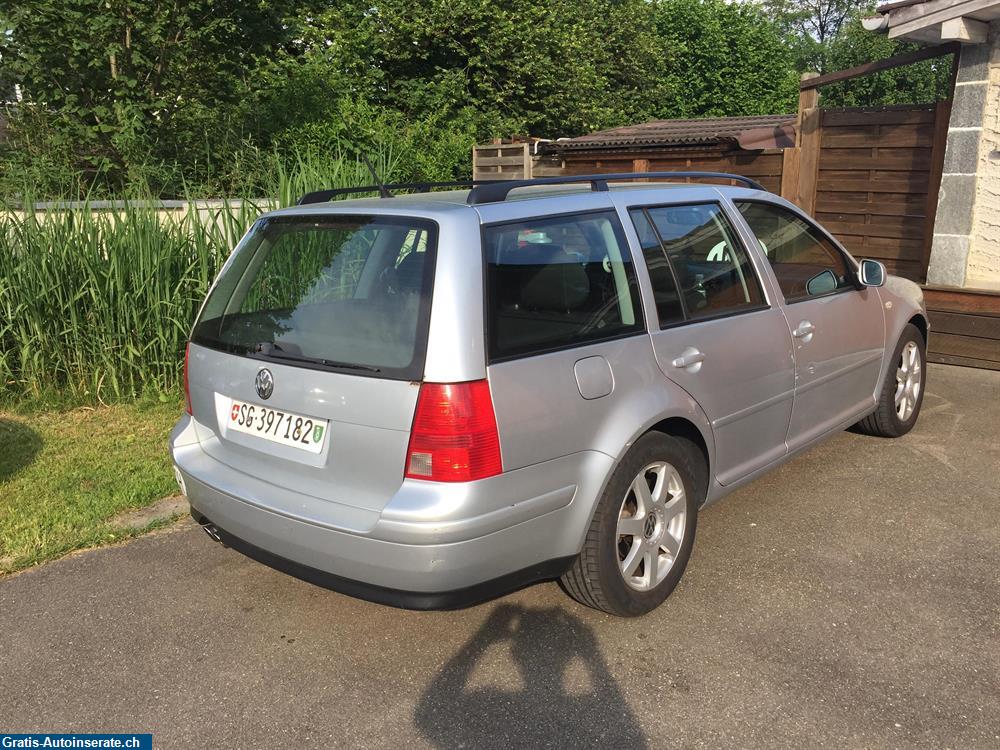 Bild 3: Occasion VW Bora Variant 2.8 V6 Highline 4motion 204PS Kombi