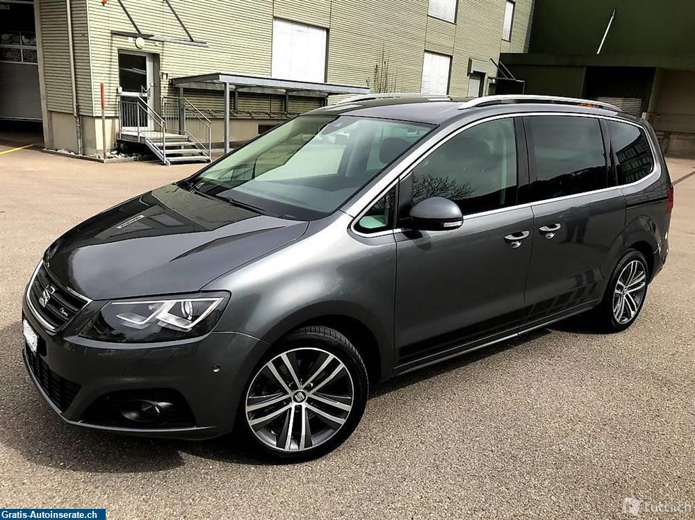 Occasion Seat Alhambra 2.0 TDI FR Line, 7-Plätzer mit Garantie bis Mitte 2024 und Top-Ausstattung. Minivan