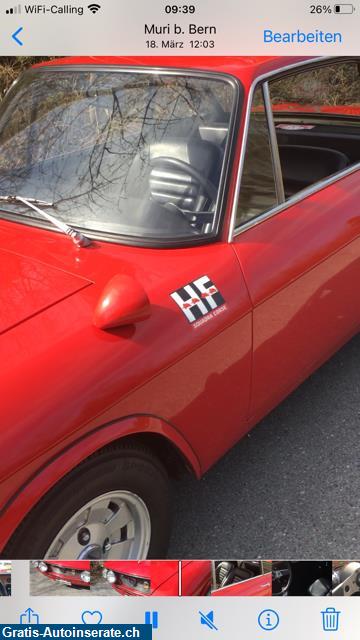 Oldtimer Lancia Fulvia HF 1600 Coupé