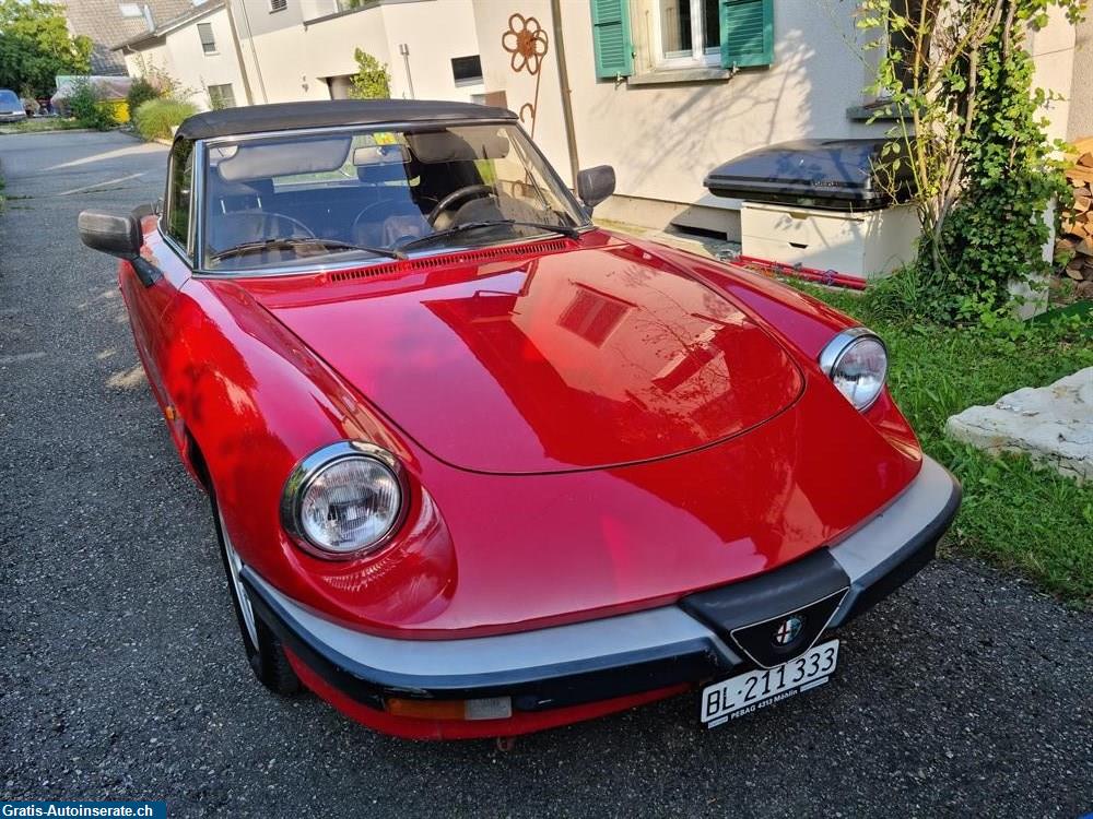 Bild 3: Oldtimer Alfa Romeo Spider 1.6 Cabrio