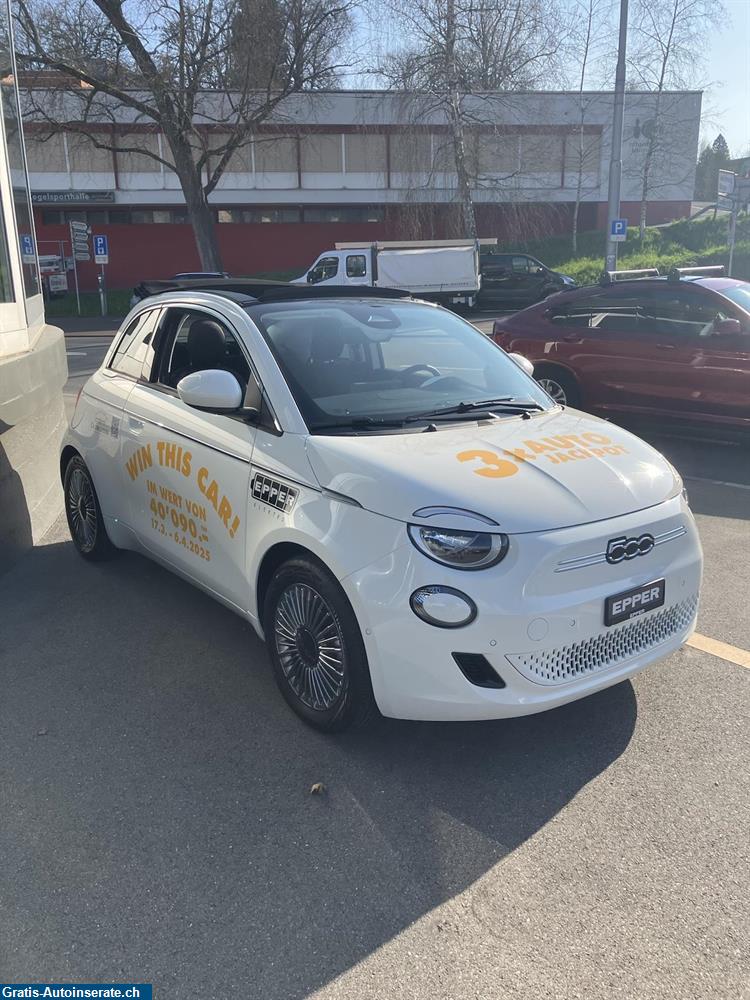 Bild 2: Neuwagen Fiat 500 Elektro Swiss Edition Cabrio