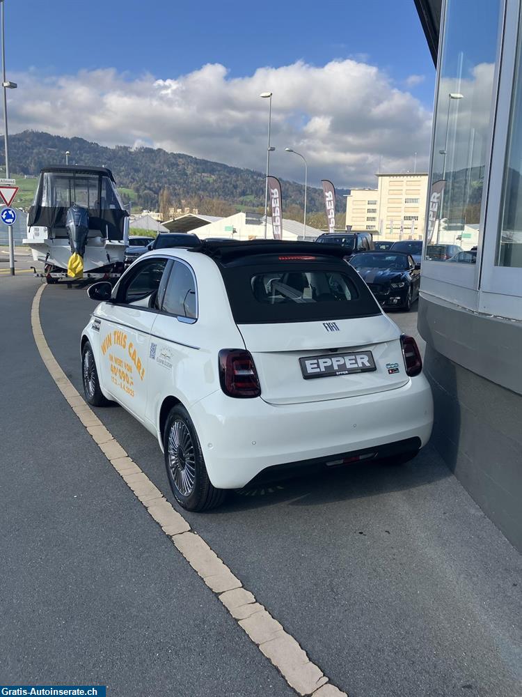 Bild 3: Neuwagen Fiat 500 Elektro Swiss Edition Cabrio