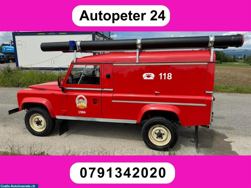 Occasion Land Rover 110 ex Feuerwehr Geländewagen