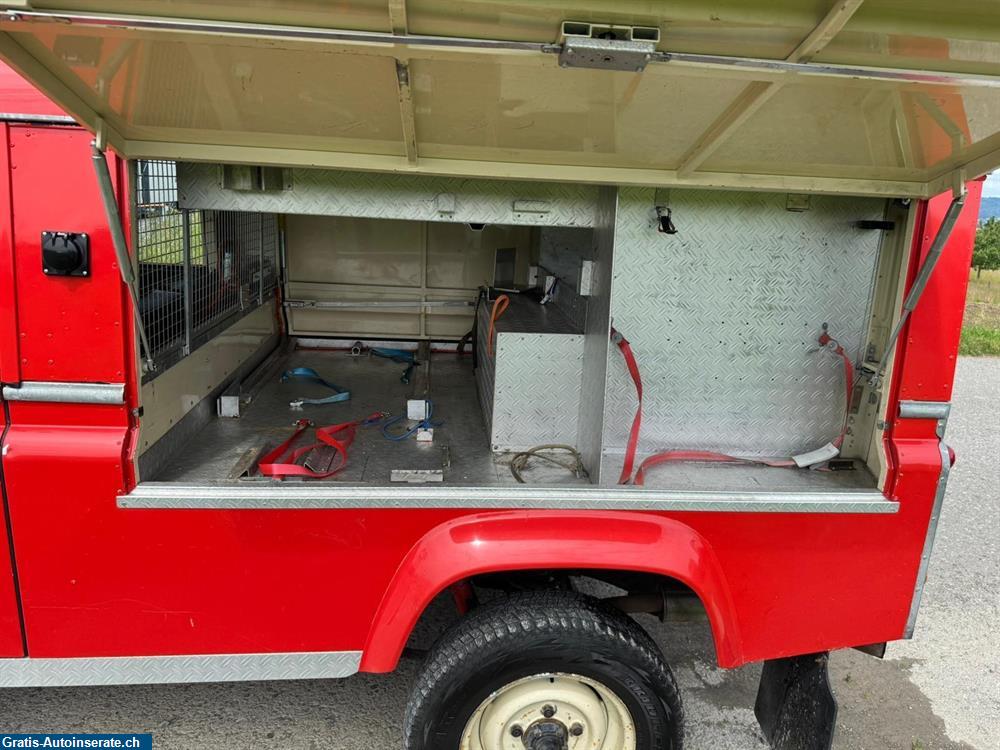 Bild 10: Occasion Land Rover 110 ex Feuerwehr Geländewagen