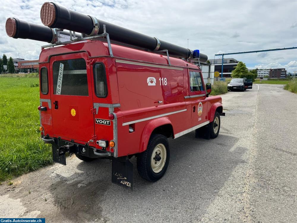 Bild 4: Occasion Land Rover 110 ex Feuerwehr Geländewagen