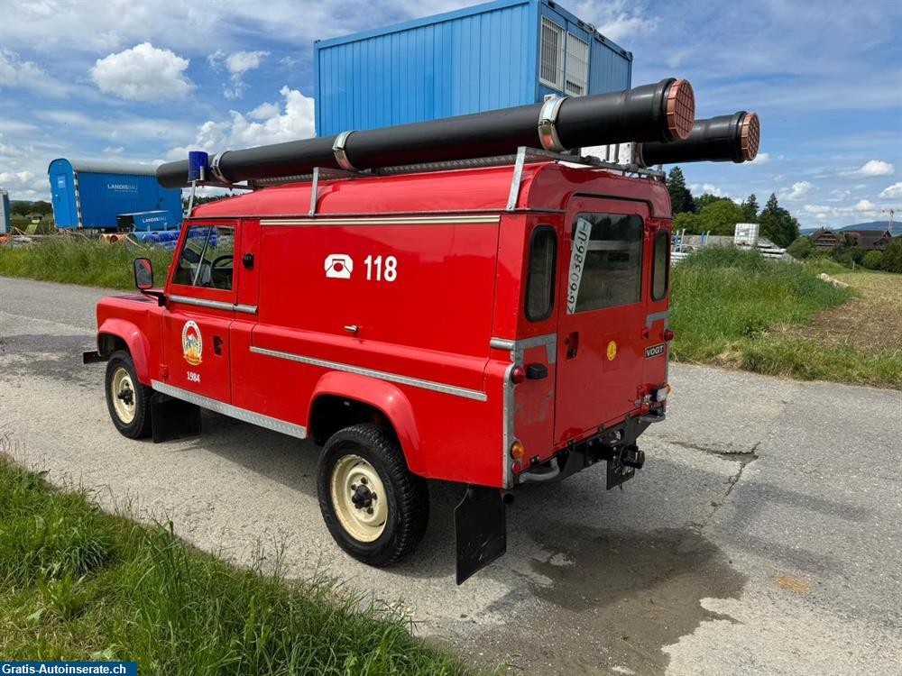 Bild 6: Occasion Land Rover 110 ex Feuerwehr Geländewagen