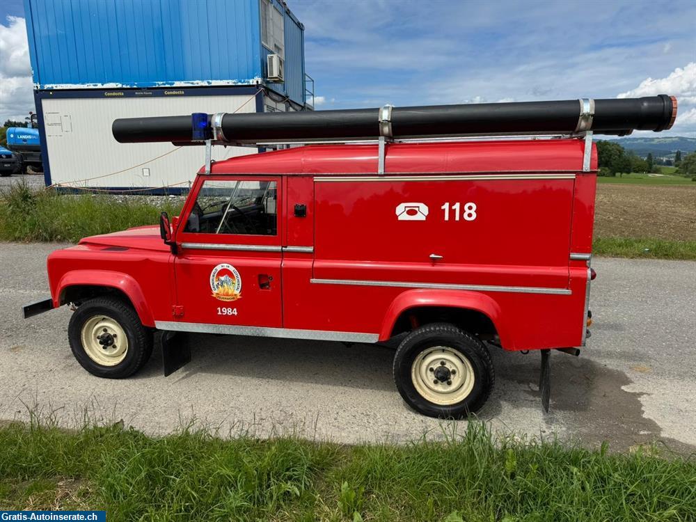 Bild 7: Occasion Land Rover 110 ex Feuerwehr Geländewagen