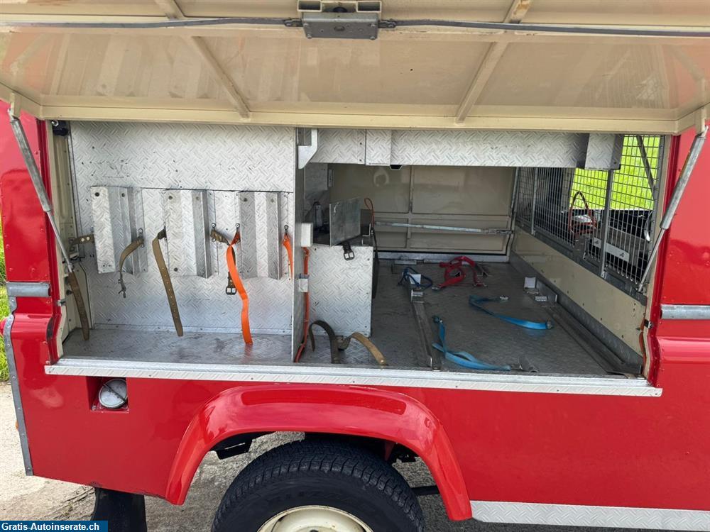 Bild 6: Occasion Land Rover 110 ex Feuerwehr Geländewagen