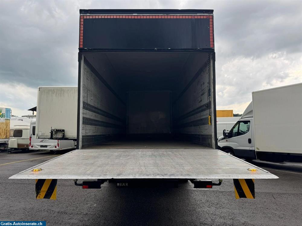 Bild 5: Occasion Mercedes-Benz 1836 Kasten mit Hebebühne Euro 6 LKW