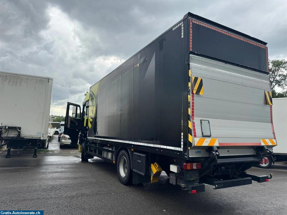 Bild 7: Occasion Mercedes-Benz 1836 Kasten mit Hebebühne Euro 6 LKW