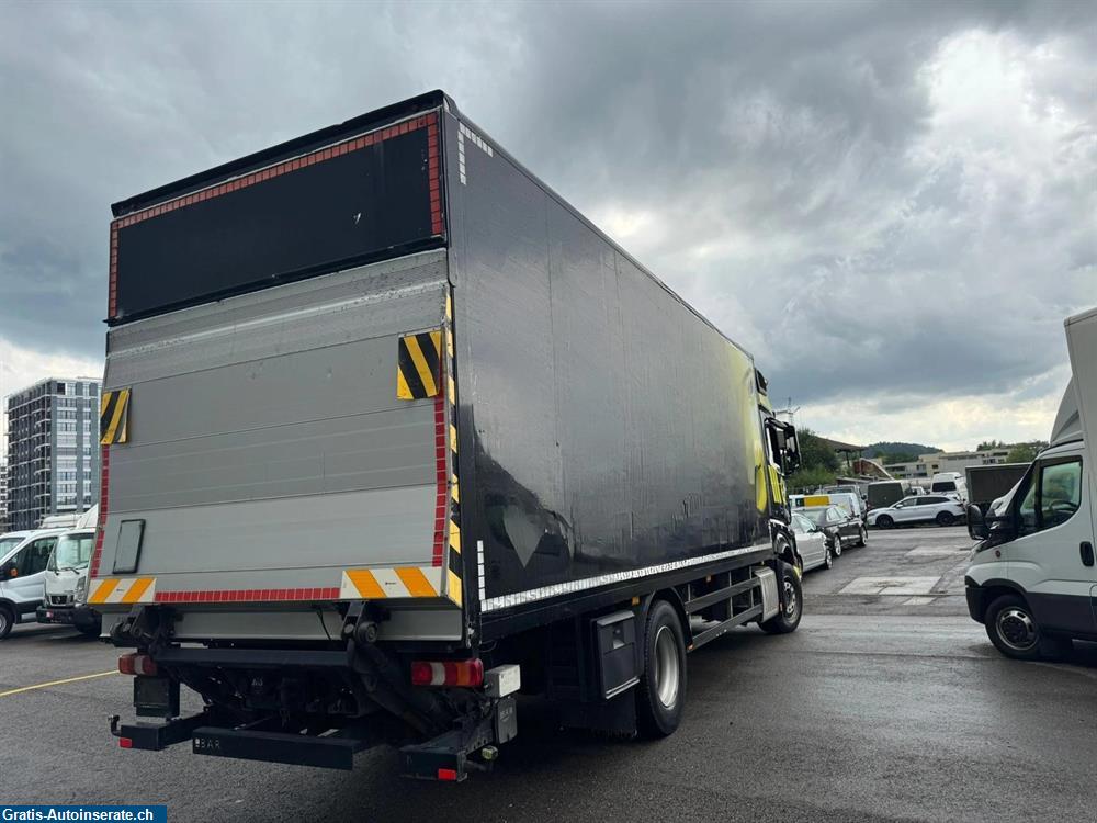 Bild 8: Occasion Mercedes-Benz 1836 Kasten mit Hebebühne Euro 6 LKW