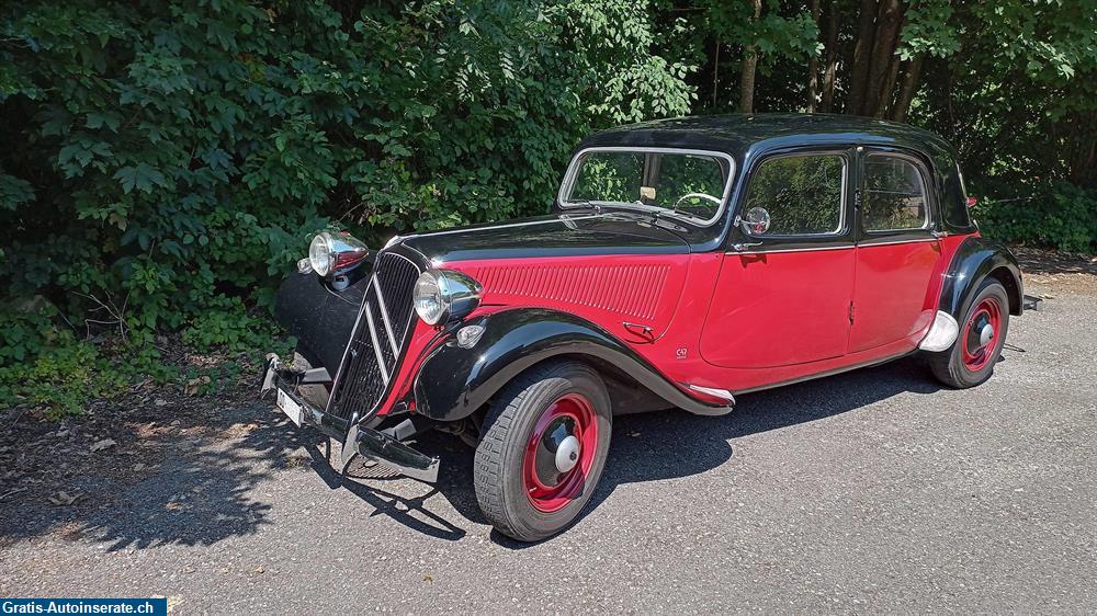 Bild 2: Oldtimer Citroen Traction Avant 11B Veteranenfahrzeug Limousine
