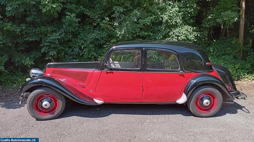 Bild 3: Oldtimer Citroen Traction Avant 11B Veteranenfahrzeug Limousine