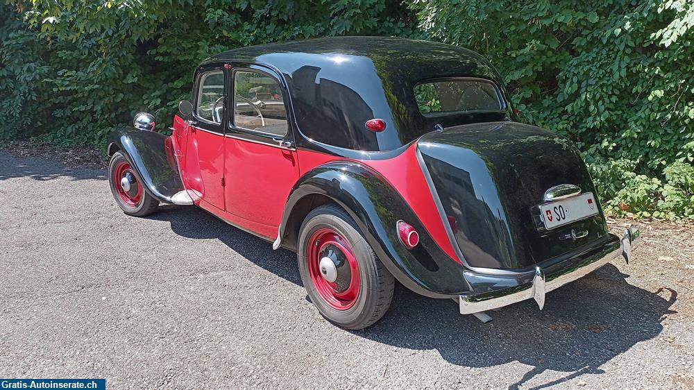 Bild 4: Oldtimer Citroen Traction Avant 11B Veteranenfahrzeug Limousine