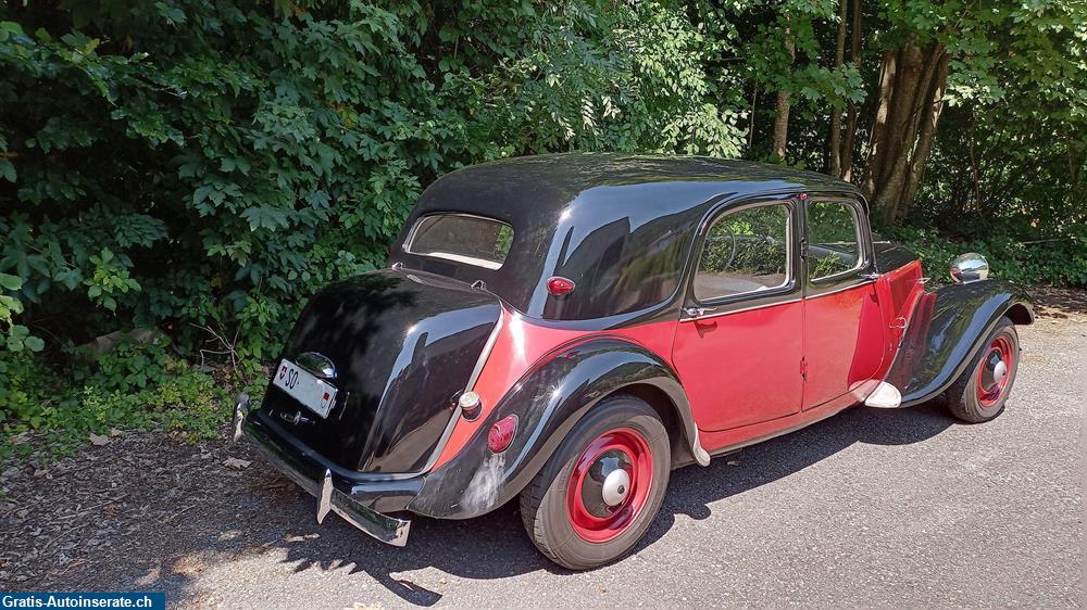 Bild 6: Oldtimer Citroen Traction Avant 11B Veteranenfahrzeug Limousine