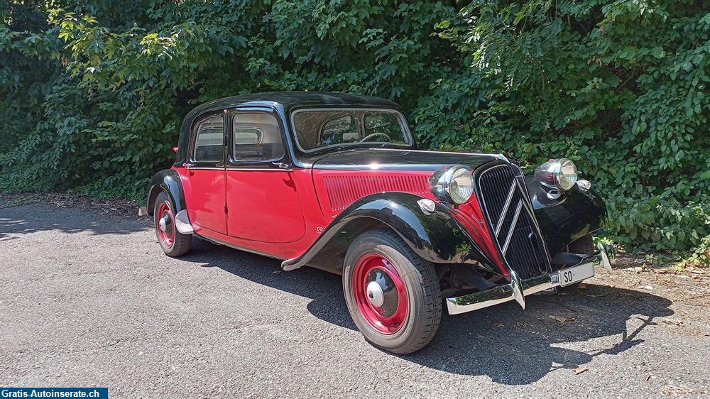 Bild 8: Oldtimer Citroen Traction Avant 11B Veteranenfahrzeug Limousine