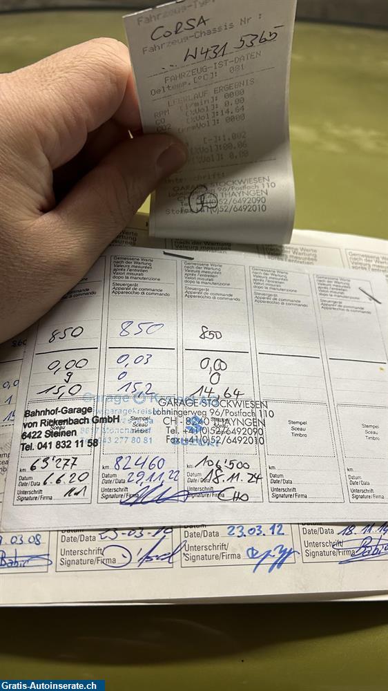 Bild 3: Occasion Opel Corsa 1.4i swing Limousine