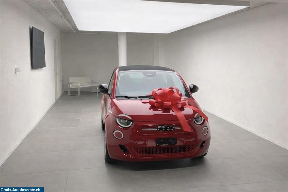 Neuwagen Fiat 500 C electric 87 kW Red Swiss Edition Cabrio Cabrio