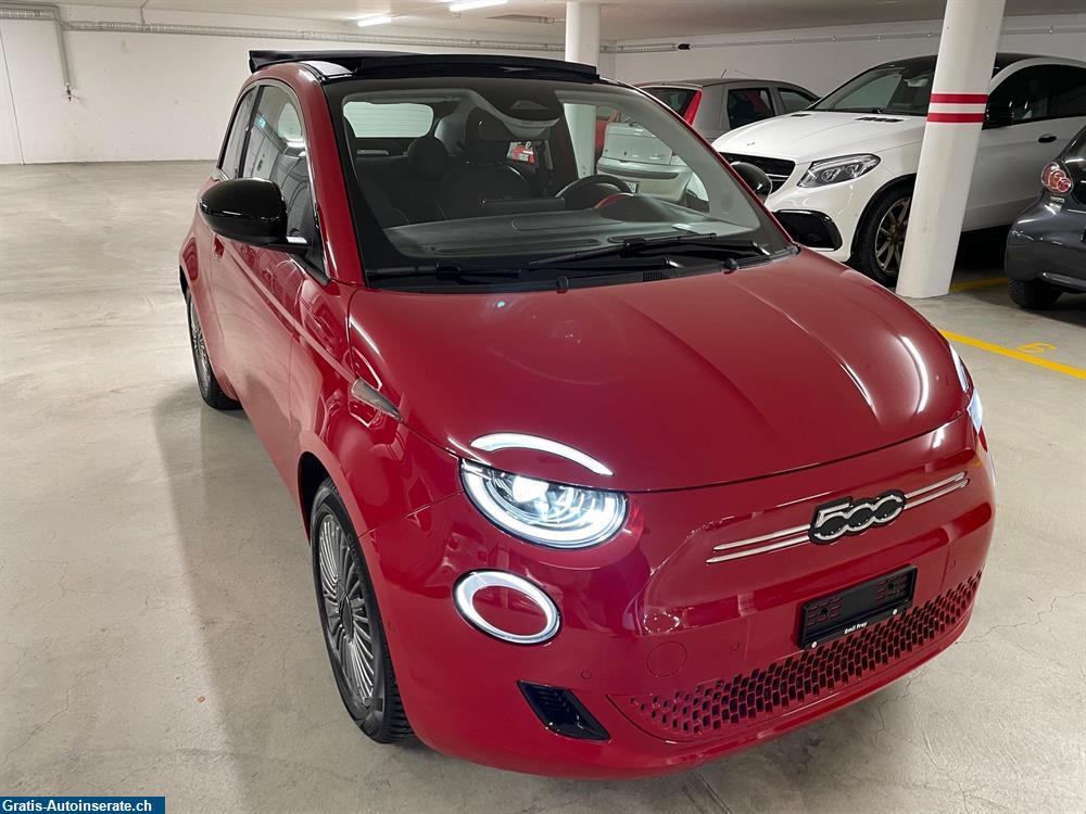 Bild 2: Neuwagen Fiat 500 C electric 87 kW Red Swiss Edition Cabrio Cabrio