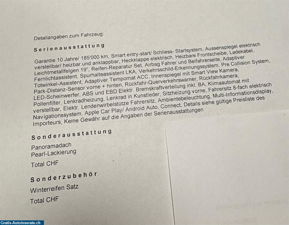 Bild 3: Occasion Toyota TOYOTAPRIUS 2.0 Plug-In-Hybrid Style Limousine