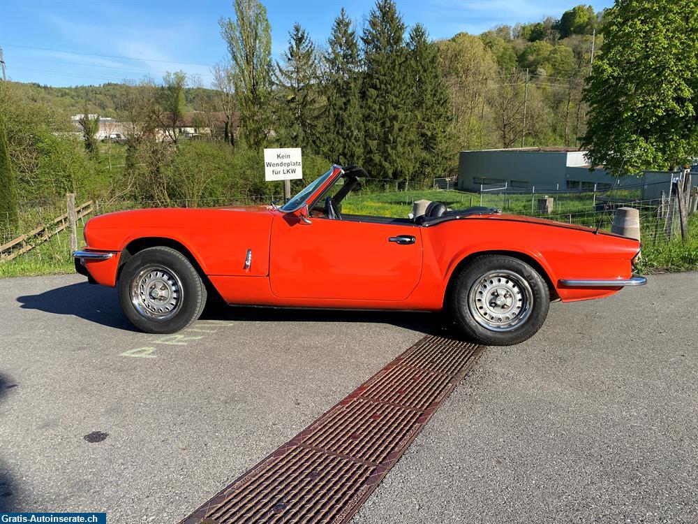 Oldtimer Triumph Spitfire 1500 Cabrio