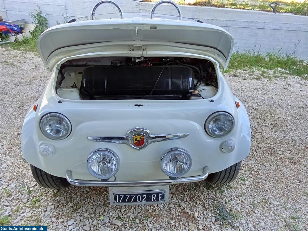 Oldtimer Fiat 500 Cabrio