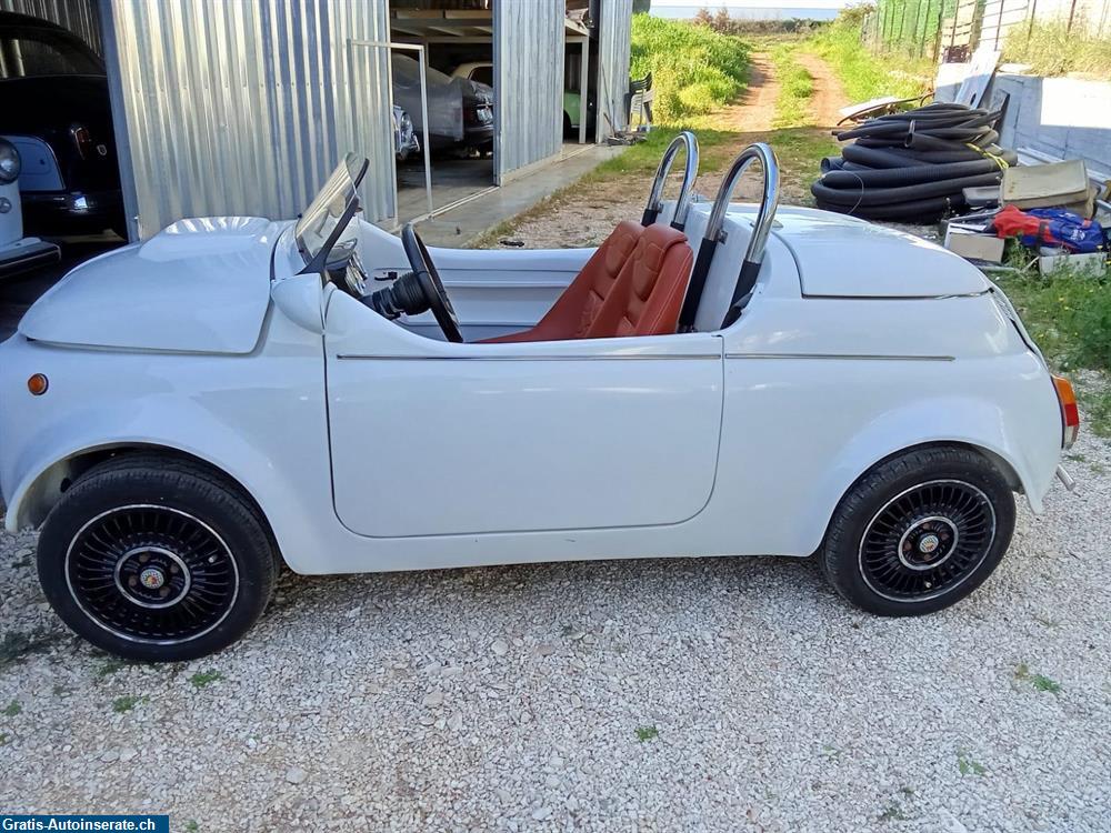 Bild 3: Oldtimer Fiat 500 Cabrio