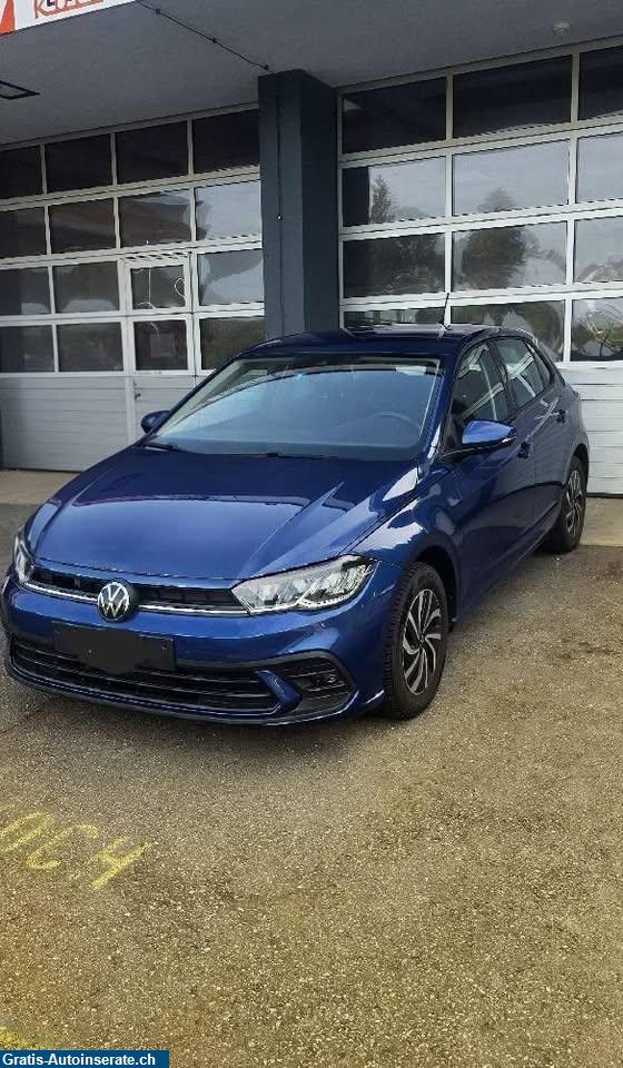 Occasion VW Polo 1.0 TSI Life DSG Reef Blue Metallic Limousine