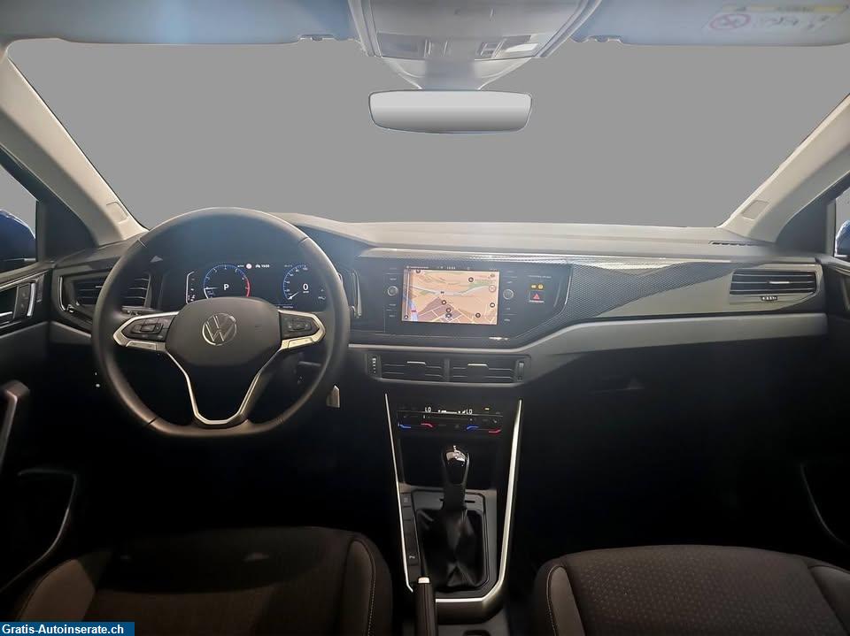 Bild 4: Occasion VW Polo 1.0 TSI Life DSG Reef Blue Metallic Limousine