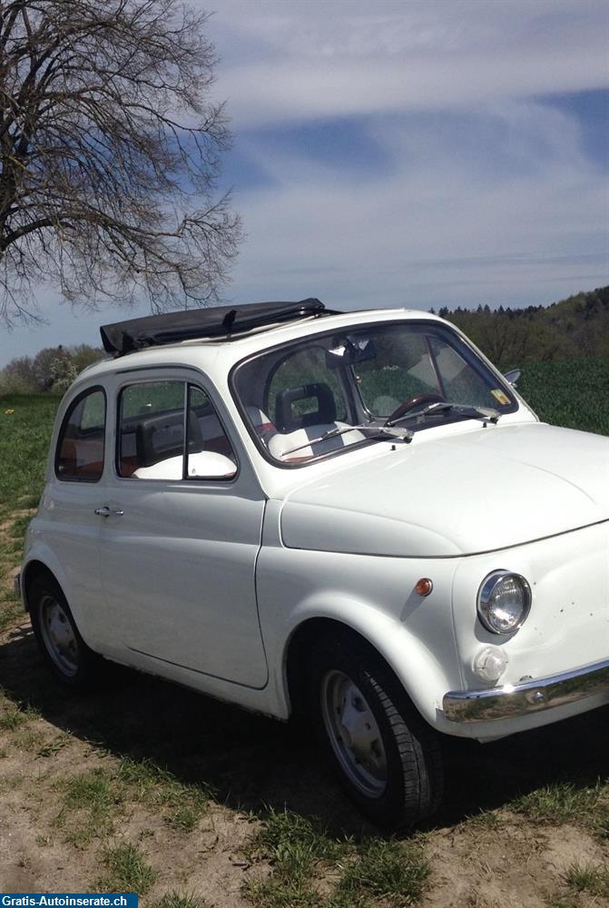 Oldtimer Fiat 500 110 F Berlina Cabrio