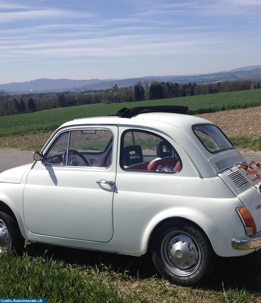 Bild 2: Oldtimer Fiat 500 110 F Berlina Cabrio