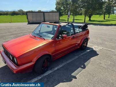 Oldtimer VW Golf 1 Cabrio Karmann Cabrio