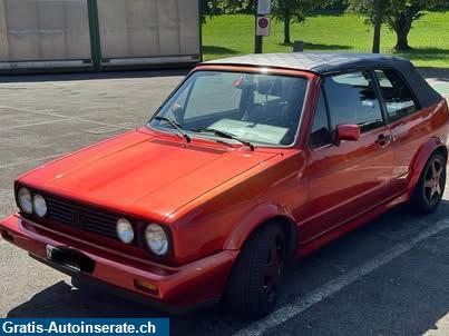 Bild 2: Oldtimer VW Golf 1 Cabrio Karmann Cabrio